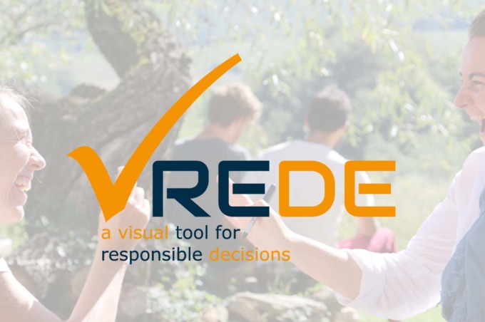 Logo VREDE A Visual Tool for Responsible Decisions ZIMD